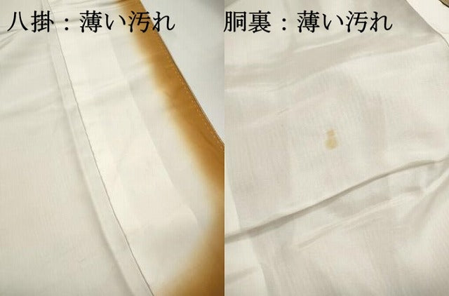 平和屋着物■江戸小紋　竹縞　正絹　逸品　DABK6203qa