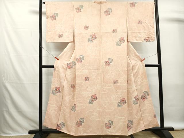 平和屋着物■上質な小紋　辻が花　絞り　正絹　逸品　DABK6285qa