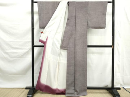 平和屋着物■江戸小紋　鮫小紋柄　正絹　逸品　DABK6308qa