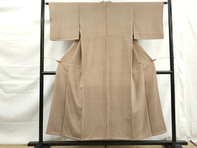 平和屋着物■上質な小紋　間道　正絹　逸品　DABK6345qa