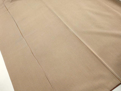 平和屋着物■上質な小紋　間道　正絹　逸品　DABK6345qa
