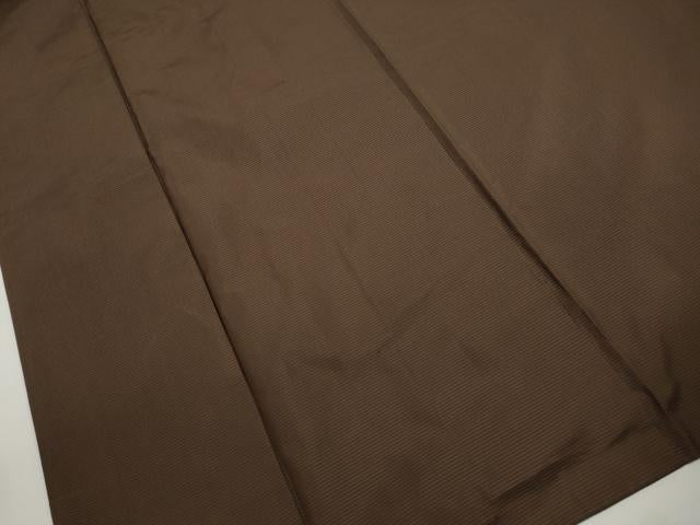 平和屋着物■本場大島紬　格子文　正絹　逸品　DABK6419qa