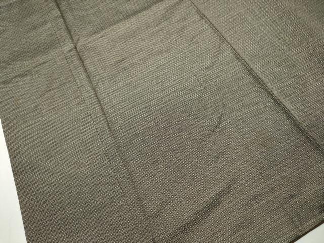 平和屋着物■男性　本場大島紬　横段文　正絹　逸品　DABK6461qa