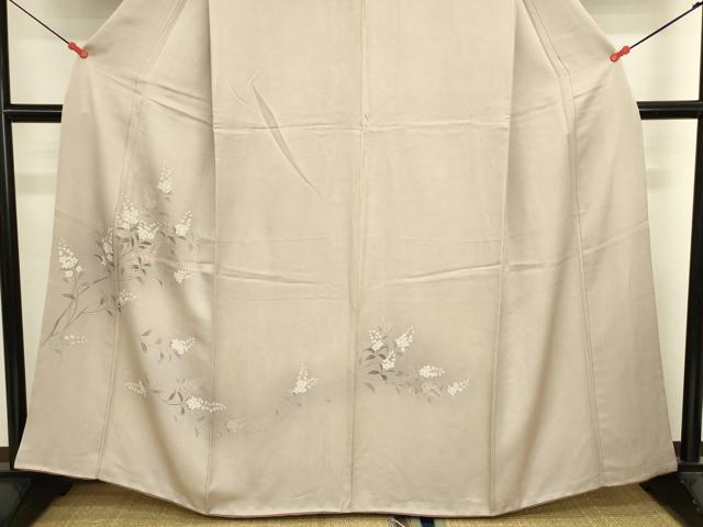 平和屋着物■訪問着　枝花文　暈し染め　正絹　逸品　DABK6522ya