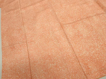 平和屋着物■上質な小紋　霞文　たたき染め　正絹　逸品　DABK6551ya