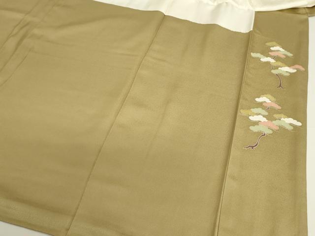 平和屋着物■豪華色留袖　駒刺繍　童子遊び　金彩　正絹　逸品　DABK6575ya
