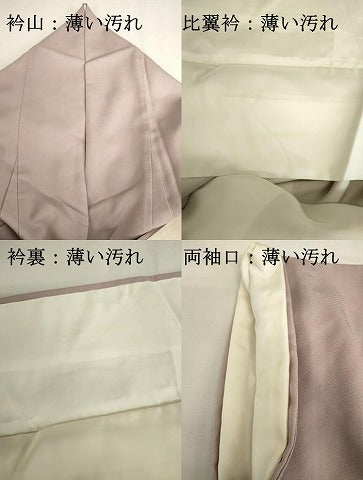 平和屋着物■豪華色留袖　花菱文　金彩　正絹　逸品　DABK6602ya