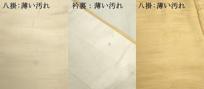 平和屋着物■訪問着　地紋起こし　霞文　暈し染め　正絹　逸品　DABK6616ya