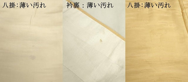 平和屋着物■訪問着　地紋起こし　霞文　暈し染め　正絹　逸品　DABK6616ya