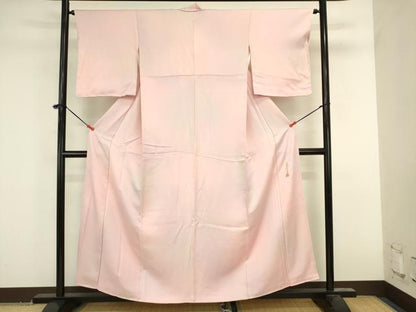 平和屋着物■上質な小紋　作家物　舞花地紋　暈し染め　正絹　逸品　DABK6626ya