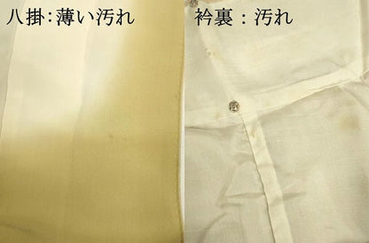 平和屋着物■上質な小紋　器物地紋　暈し染め　正絹　逸品　DABK6660ya