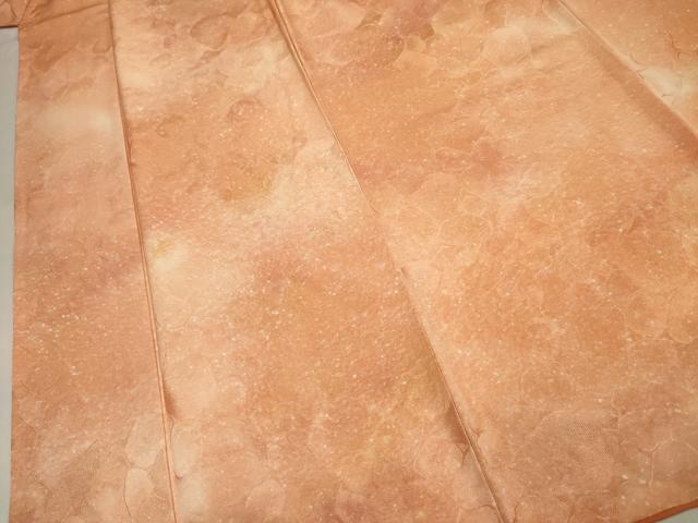 平和屋着物■上質な小紋　抽象文様　暈し染め　正絹　逸品　DABK6700ya