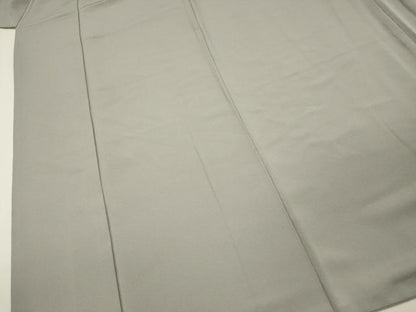 平和屋着物■上質な色無地　蕎麦切色　正絹　逸品　DABK6718ya