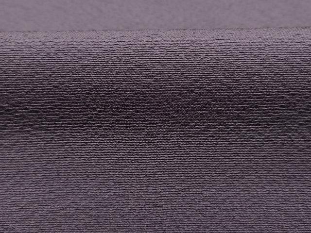 平和屋着物■上質な色無地　鳩羽色　正絹　逸品　DABK6723ya