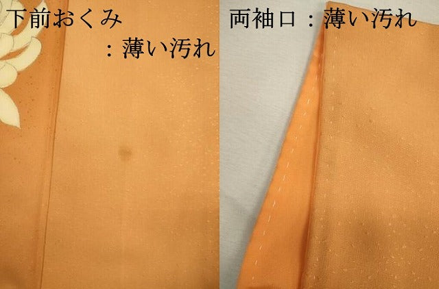 平和屋着物■訪問着　乱菊　暈し染め　金彩　正絹　逸品　DABK6756ya