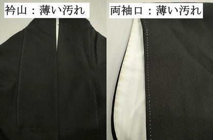 平和屋着物■豪華黒留袖　渡橋風景草花文　暈し染め　金彩　正絹　逸品　DABK6789ya