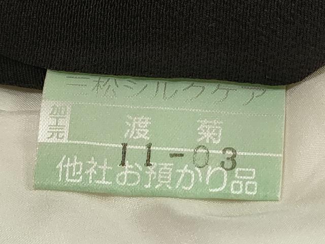 平和屋着物■豪華黒留袖　作家物　山車　風景松文　金彩　正絹　逸品　DABK6800ya
