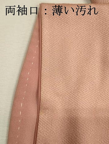 平和屋着物■上質な小紋　刺繍　地紙花文　暈し染め　金彩　正絹　逸品　DABK6813ya