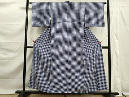 平和屋着物■上質な小紋　小花尽くし　正絹　逸品　DABK6829ya