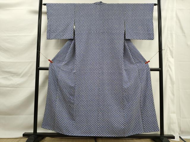 平和屋着物■上質な小紋　小花尽くし　正絹　逸品　DABK6829ya