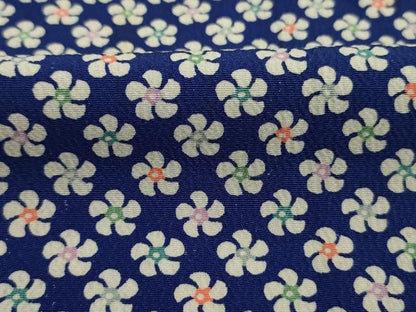 平和屋着物■上質な小紋　小花尽くし　正絹　逸品　DABK6829ya