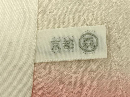 平和屋着物■豪華振袖　御所車花文　暈し染め　金彩　正絹　逸品　DABK6833ya