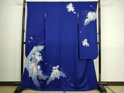 平和屋着物■豪華振袖　貝桶花文　正絹　逸品　DABK6843ya