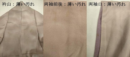 平和屋着物■上質な小紋　霞文　暈し染め　正絹　逸品　DABK6848ya