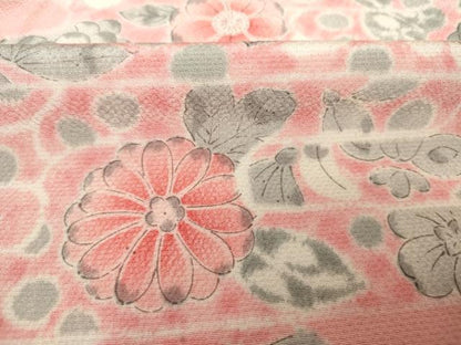 平和屋着物■上質な小紋　辻が花　正絹　逸品　DABK6852ya