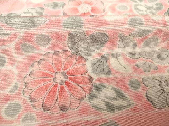 平和屋着物■上質な小紋　辻が花　正絹　逸品　DABK6852ya