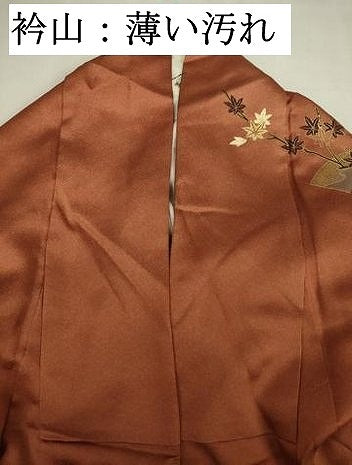 平和屋着物■訪問着　地紙花文　暈し染め　金彩　正絹　逸品　DABK6853ya