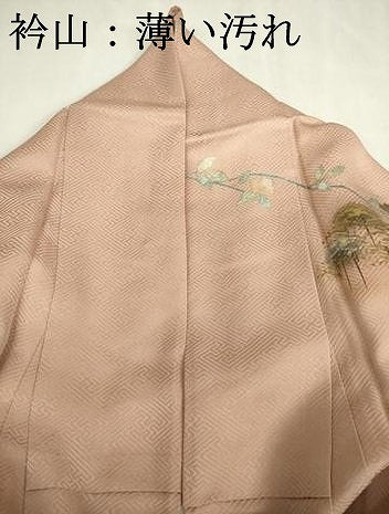 平和屋着物■訪問着　風景文　暈し染め　金銀彩　正絹　逸品　DABK6858ya