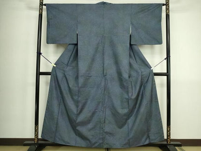 平和屋着物■本場染大島紬　霞文　暈し染め　正絹　逸品　DABK6866ya