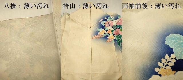 平和屋着物■豪華振袖　草花文　枝梅　暈し染め　正絹　逸品　DABK6955ya