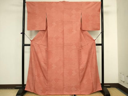 平和屋着物■寺山存男　江戸小紋　吉祥花文　鈴乃屋扱い　正絹　逸品　未使用　DABK6992ya