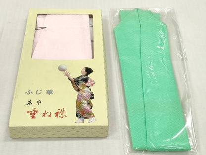 平和屋着物▼和装小物　重ね衿・伊達衿　まとめて20点　紗綾形　麻の葉文様　菊　草花文　檜垣文　金糸　未使用品あり　逸品　DABK7101xg