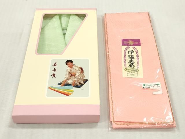 平和屋着物▼和装小物　重ね衿・伊達衿　まとめて20点　紗綾形　麻の葉文様　舞桜　市松　草花文　金糸　未使用品あり　逸品　DABK7106xg