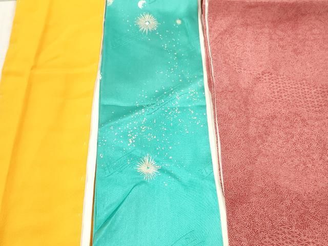 平和屋着物▼和装小物　重ね衿・伊達衿　まとめて20点　紗綾形　檜垣文　七宝文　草花文　金銀彩　未使用品あり　逸品　DABK7114xg