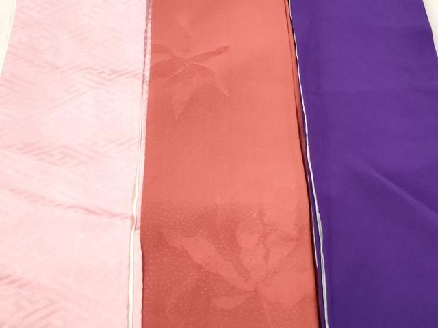 平和屋着物▼和装小物　重ね衿・伊達衿　まとめて20点　刺繍　紗綾形　麻の葉文様　花蝶丸文　金糸　未使用品あり　逸品　DABK7120xg