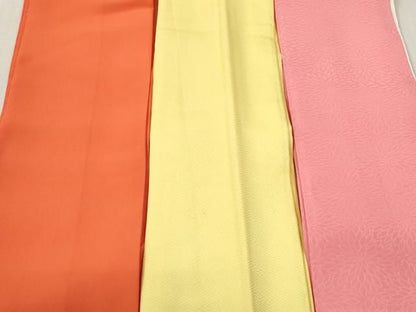 平和屋着物▼和装小物　重ね衿・伊達衿　まとめて20点　紗綾形　草花文　麻の葉文様　菊　金糸　未使用品あり 逸品 DABK7126xg