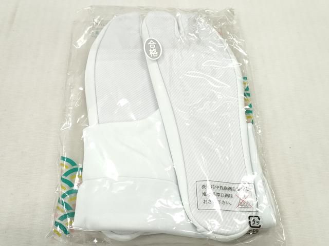 平和屋着物▼和装小物　足袋まとめて10点　白足袋　ストレッチ足袋　21.5cm～23.0cm　逸品　未使用　DABK7197xg