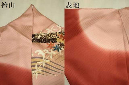 平和屋着物●豪華振袖　駒刺繍　扇面吉祥花文　金彩　正絹　逸品　DABK7858du