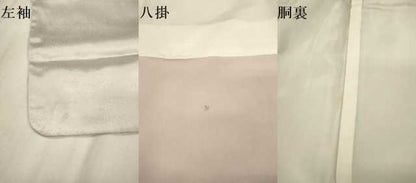 平和屋着物●訪問着　刺繍　枝花文　暈し染め　金銀彩　正絹　逸品　DABK7887du