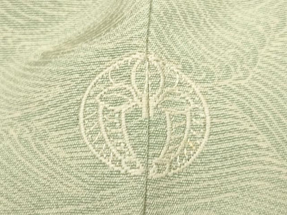 平和屋着物●江戸小紋　立波文　ますいわ屋扱い　正絹　逸品　DABK8000du