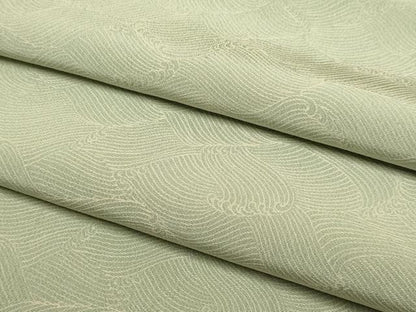 平和屋着物●江戸小紋　立波文　ますいわ屋扱い　正絹　逸品　DABK8000du