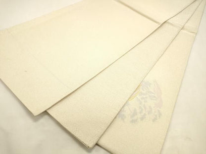 平和屋着物◎太鼓柄袋帯　渡橋風景文　金銀糸　正絹　逸品　DABK8226ar