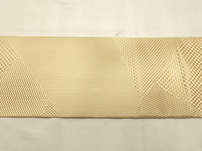 平和屋着物◎本場筑前博多織　八寸名古屋帯　幾何学文様　正絹　逸品　DABK8232ar