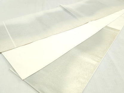 平和屋着物◎六通柄袋帯　霞文　引箔　正絹　逸品　DABK8612cm