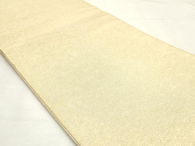平和屋着物◎綴れ　全通柄袋帯　霞文　ワンポイント　金糸　正絹　逸品　DABK8729cm