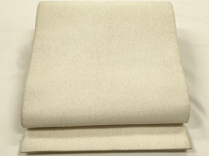 平和屋着物◎綴れ　全通柄袋帯　霞文　銀糸　正絹　逸品　DABK8746cm